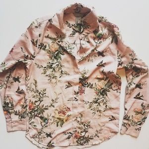 H&M Silky Printed Blouse